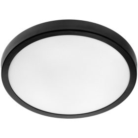   Felületre szerelhető mennyezeti lámpa LED panel 24W 4000K Fekete kerek Proma LVT