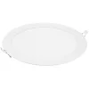 LED mennyezeti süllyesztett lámpatest kerek fehér 18W 1440lm 6500K