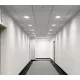 LED panel mennyezeti lámpatest 3W 245lm 6500K Hideg 160° Süllyesztett Kerek Fehér Proma Masterled