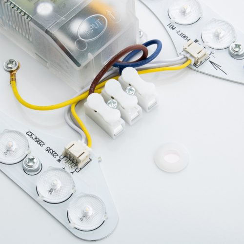 LED 50cm kerek mennyezeti lámpa 3000K-6500K + távirányító