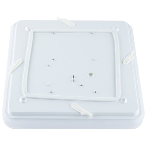 Négyzet alakú LED mennyezeti lámpa 18W 4000K 27cm IP44