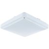 Négyzet alakú LED mennyezeti lámpa 18W 4000K 27cm IP44