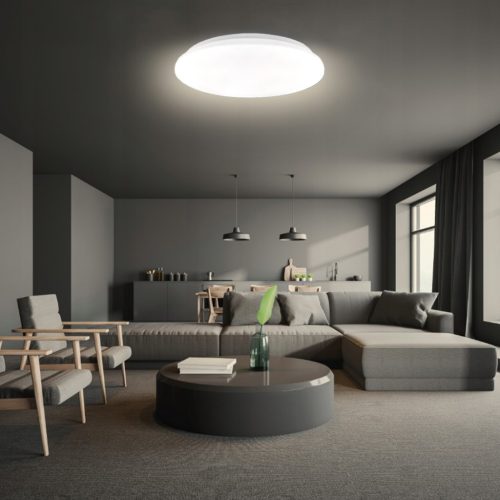 LED mennyezeti fali lámpa kör alakú 12W 840lm 4000K IP44