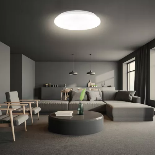 LED mennyezeti fali lámpa kör alakú 12W 840lm 4000K IP44