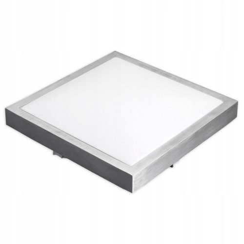 Felületre szerelhető mennyezeti lámpa LED Panel 18W 4000K Silver Solen IP44 Square