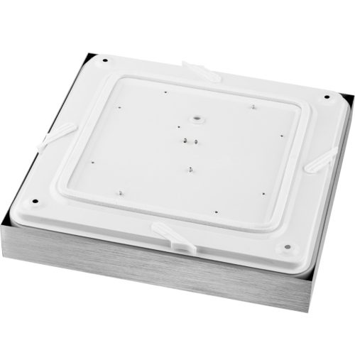 Mennyezeti LED lámpatest Mennyezeti fali lámpa Négyzet 2xE27 IP44