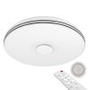 LED 50cm kerek mennyezeti lámpa RGBW 3000K-6500K + távirányítós BLUETOOTH hangszóró