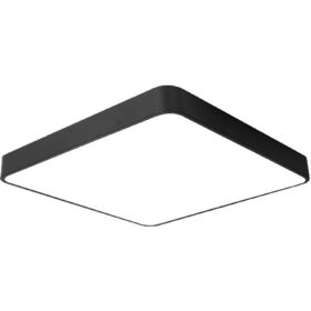   Mennyezeti LED fali lámpa négyzet alakú lámpatest 2640lm 30W 4000K IP22 fekete
