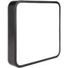 Mennyezeti LED fali lámpa négyzet alakú lámpatest 2640lm 30W 4000K IP22 fekete