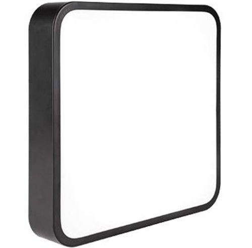 Mennyezeti LED fali lámpa négyzet alakú lámpatest 2640lm 30W 4000K IP22 fekete