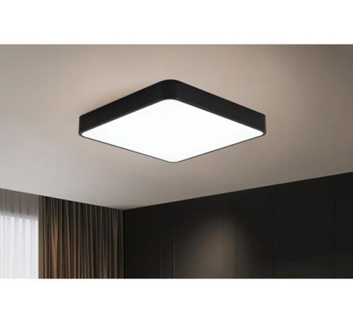 Mennyezeti LED fali lámpa négyzet alakú lámpatest 2640lm 30W 4000K IP22 fekete