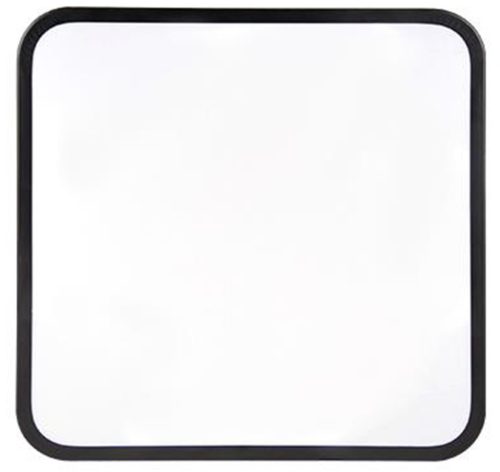 Mennyezeti LED fali lámpa négyzet alakú lámpatest 3300 lm 40W 4000K IP22 fekete