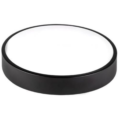 Mennyezeti LED mennyezeti lámpa fali lámpa kör 3960 lm 50W 4000K IP22 fekete