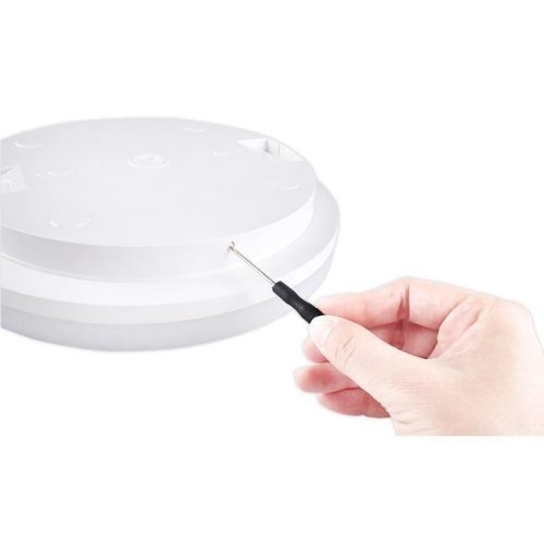 LED Fürdőszobai Mennyezeti Lámpa Felületre Szerelhető 18W 1880lm 4000K Semleges Fehér Mozgásérzékelővel Kerek IP54 Minos Masterled