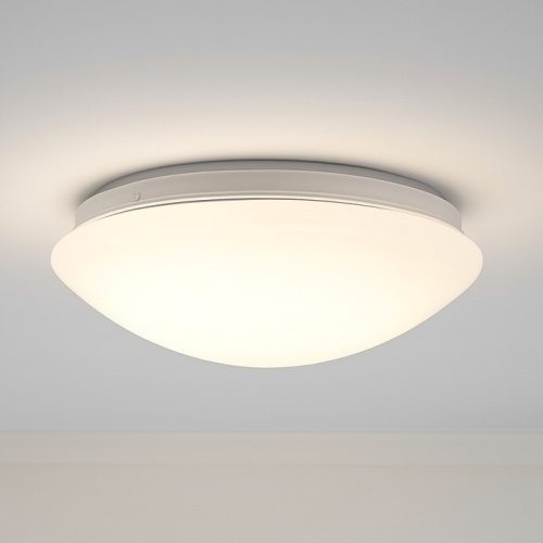 Mennyezeti lámpa 2x E27 fürdőszobai felületre szerelhető IP44 kerek fehér LOBO Masterled