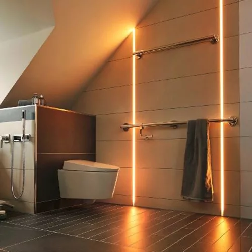 Profil LED szalagokhoz ezüst eloxált tejszerű 1m GK Masterled