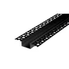 Profil LED szalagokhoz Fekete eloxált 2m GK Masterled