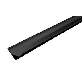 LED szalagprofil, ferde, fekete eloxált, 2m Masterled