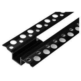   Profil LED szalagokhoz PVC tejfölös süllyesztett 2m Masterled