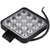 Munkalámpa 48W halogén keresőlámpa 16 LED 10-30V DC 130lm/W IP67