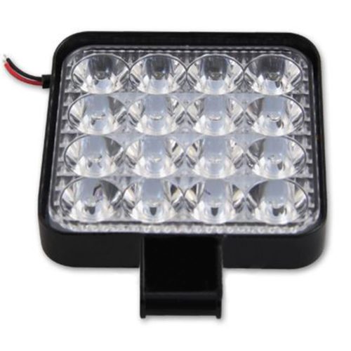 Munkalámpa 48W halogén keresőlámpa 16 LED 10-30V DC 130lm/W IP67
