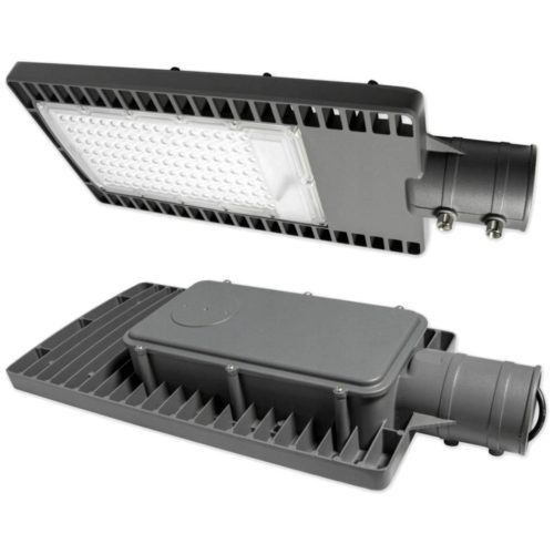 SOLAR Utcai Lámpa LED lámpatest Szürke 120W 6000K Hideg 9500lm IP65 SZÜKSÉGÉRZÉKELŐ TÁVIRÁNYÍTÓVAL + FOGANTYÚ