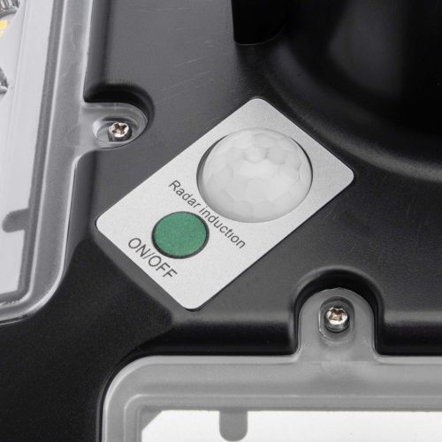 Utcai lámpa LED napelemes lámpa 200W IP65 mikrohullámú mozgásérzékelő + távirányító