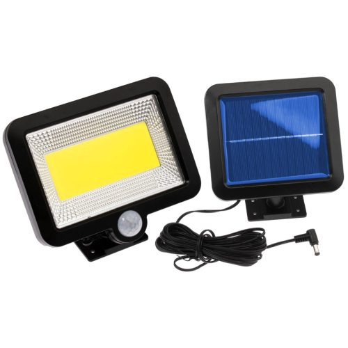 Solar LED spotlámpa 5W 5500-6000K hideg IP54 Masterled mozgásérzékelő