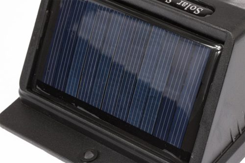 Solar LED reflektor 3W 5500-6000K hideg IP65 fekete Masterled mozgásérzékelő