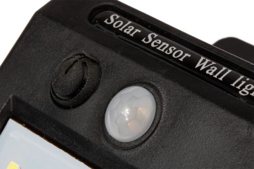 Solar LED reflektor 3W 5500-6000K hideg IP65 fekete Masterled mozgásérzékelő