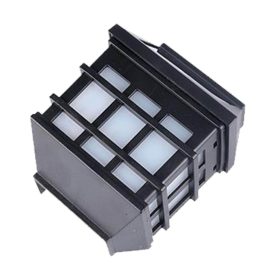 Solar LED Oldalfali lámpa fekete IP44