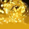 Napelemes LED girland fényfüzér 400LED 60lm 3000K Meleg fény IP44 41.9m Masterled