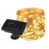 Napelemes LED girland fényfüzér 500LED 3000K Melegfényű IP44 51,9m Masterled