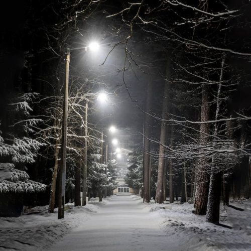 Solar LED parkoló utcai lámpa 5W 250lm 6500K IP65 mozgásérzékelő + tartó + távirányító