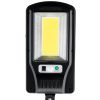 Solar LED parkoló utcai lámpa 5W 250lm 6500K IP65 mozgásérzékelő + tartó + távirányító