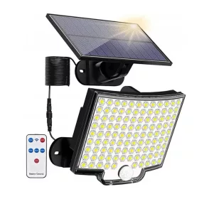   Napelemes LED-es reflektor Kerti lámpa 6500K IP44 mozgás- és szürkületérzékelő