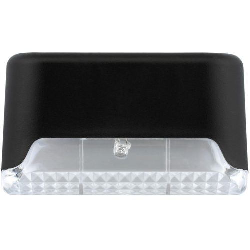 2x Solar LED lépcsőfény dekoratív lámpa alkony érzékelő IP44 meleg