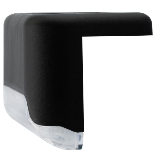 2x Solar LED lépcsőfény dekoratív lámpa alkony érzékelő IP44 meleg