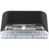 2x Solar LED lépcsőfény dekoratív lámpa alkony érzékelő IP44 meleg