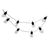 Napelemes LED girland fényfüzér 10LED 20lm 3000K Meleg fehér IP44 3,35m Masterled