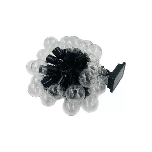 Napelemes LED girland fényfüzér 10LED 20lm 3000K Meleg fehér IP44 3,35m Masterled