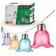 Napelemes LED girland fényfüzér 10LED 20lm 3000K Meleg fehér IP44 3,8m Masterled