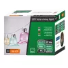 Napelemes LED girland fényfüzér 10LED 20lm 3000K Meleg fehér IP44 3,8m Masterled