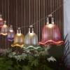 Napelemes LED girland fényfüzér 10LED 20lm 3000K Meleg fehér IP44 3,8m Masterled