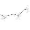 Napelemes LED girland fényfüzér 20LED 30lm 3000K Melegfényű Pillangó IP44 5.8m Masterled