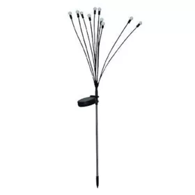   Napelemes LED kerti lámpa, pitypang, 0.6W, 3000K, meleg, 360°, alkonykapcsolóval, fekete, fehér, IP44, Masterled