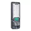 Napelemes LED utcai lámpa 50W 800lm 6000K Hideg 140° Mozgásérzékelővel Távirányítóval Szabályozható Fényerő Szürke IP65 Lix Masterled