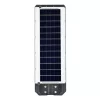 Napelemes LED utcai lámpa 300W 3900lm 6000K Hideg 140° Mozgásérzékelővel Távirányítóval Szabályozható Fényerő Szürke IP65 Lix Masterled