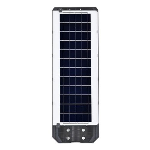 Napelemes LED utcai lámpa 300W 3900lm 6000K Hideg 140° Mozgásérzékelővel Távirányítóval Szabályozható Fényerő Szürke IP65 Lix Masterled