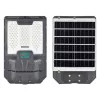 Napelemes LED utcai lámpa, 400 W, 5600 lm, 6000 K, hideg fényerő, 140°, mozgásérzékelővel, távirányítóval, szabályozható fényerővel, szürke, IP65, Lix Masterled